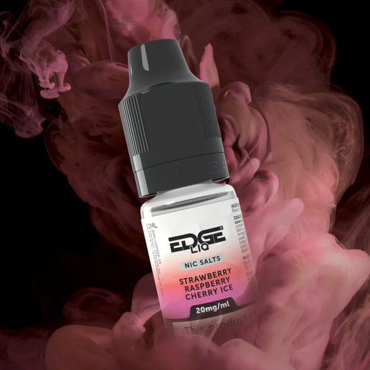 EDGE LIQ Strawberry Raspberry Cherry Ice 20mg - Smoky Background