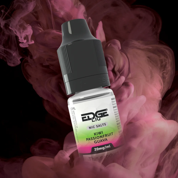 Edge LIQ Kiwi Passionfruit Guava Nic Salt Cheap UK Made E-Liquids