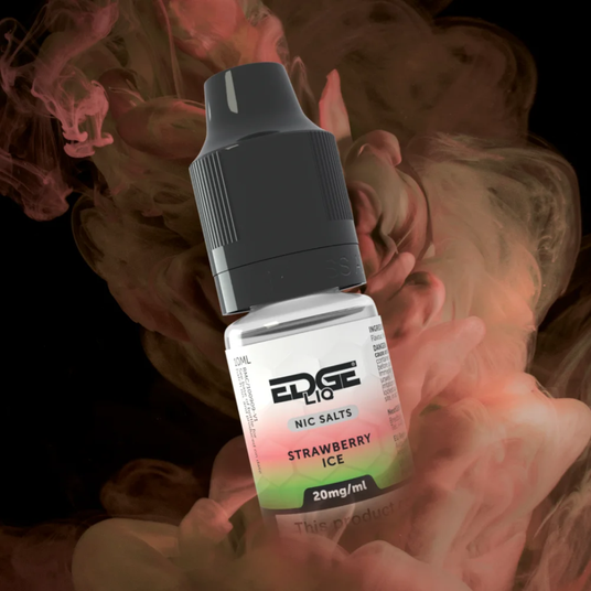 Edge LIQ Strawberry Ice Nic Salt Cheap UK Made E-Liquids