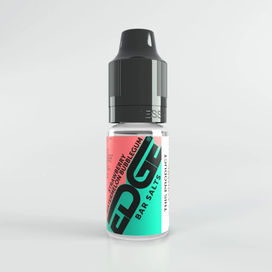 Edge Vaping Bar Salts Strawberry Watermelon Bubblegum Flavour Vape Juice