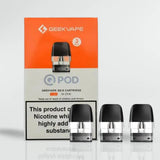 Geek Vape Q Cartridges 0.6 Ohm, 0.8 Ohm and 1.2 Ohm
