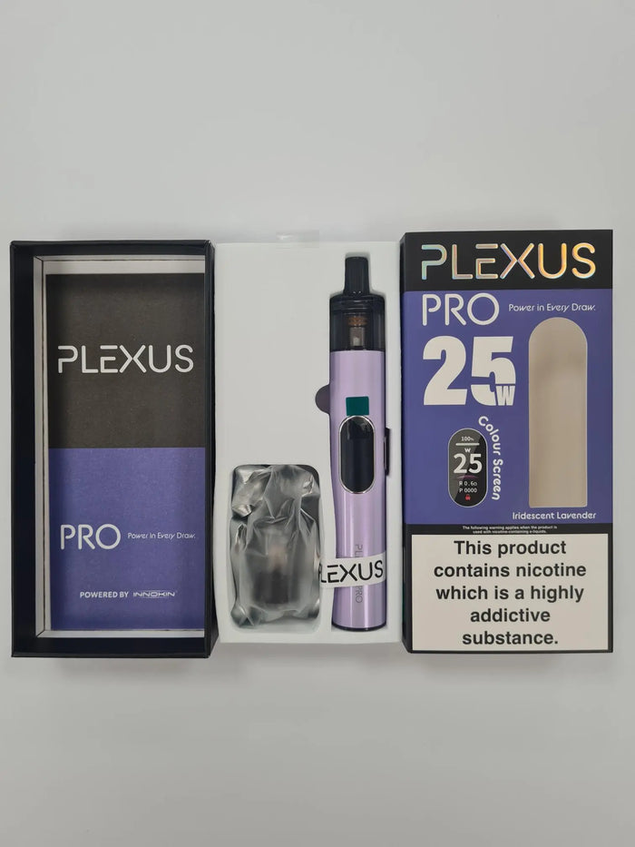 Innokin Plexus Pro device in box packaging