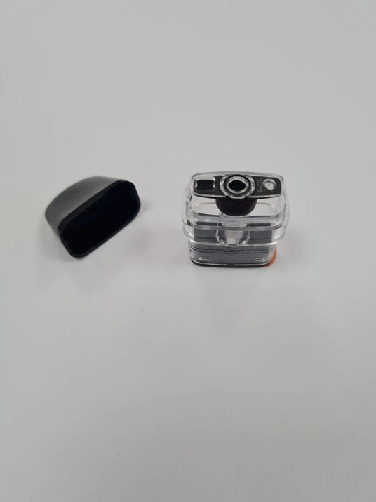 A Wenax Q pod with filling port open