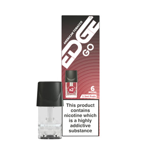 EDGE GO Pods - American Tobacco - Pack of 2